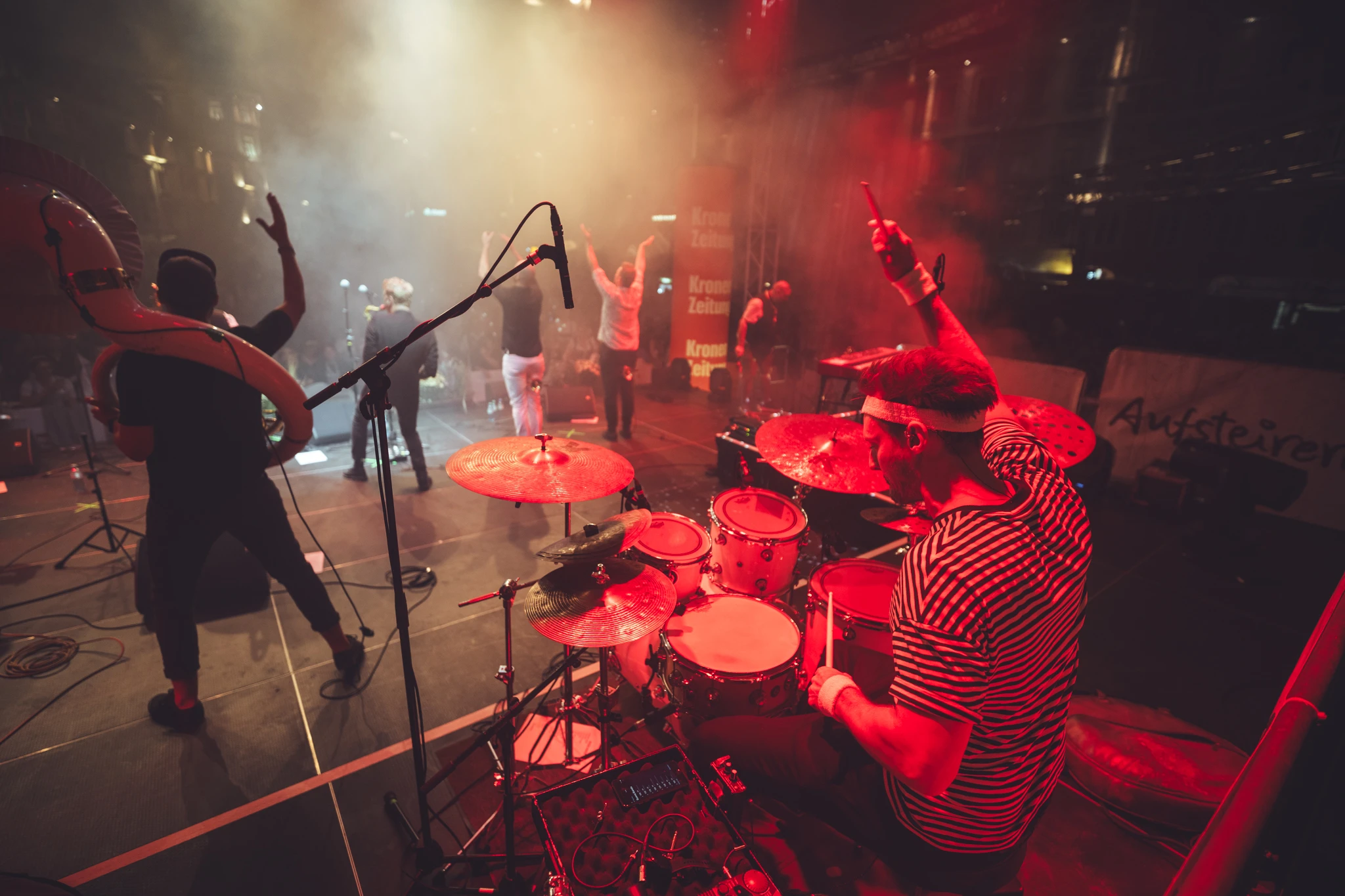 Buena Banda on stage